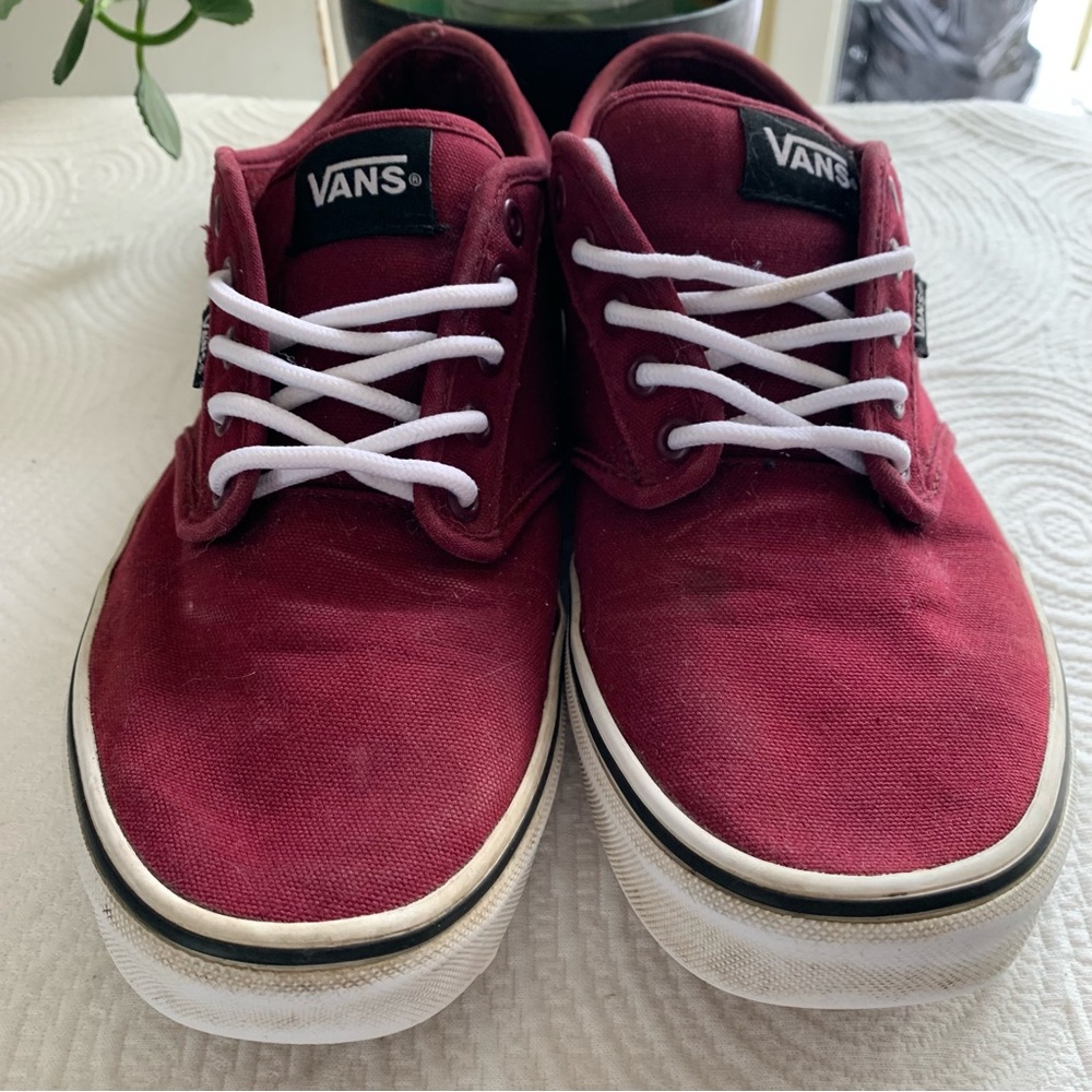 Vans off the wall canvas tennis shoes